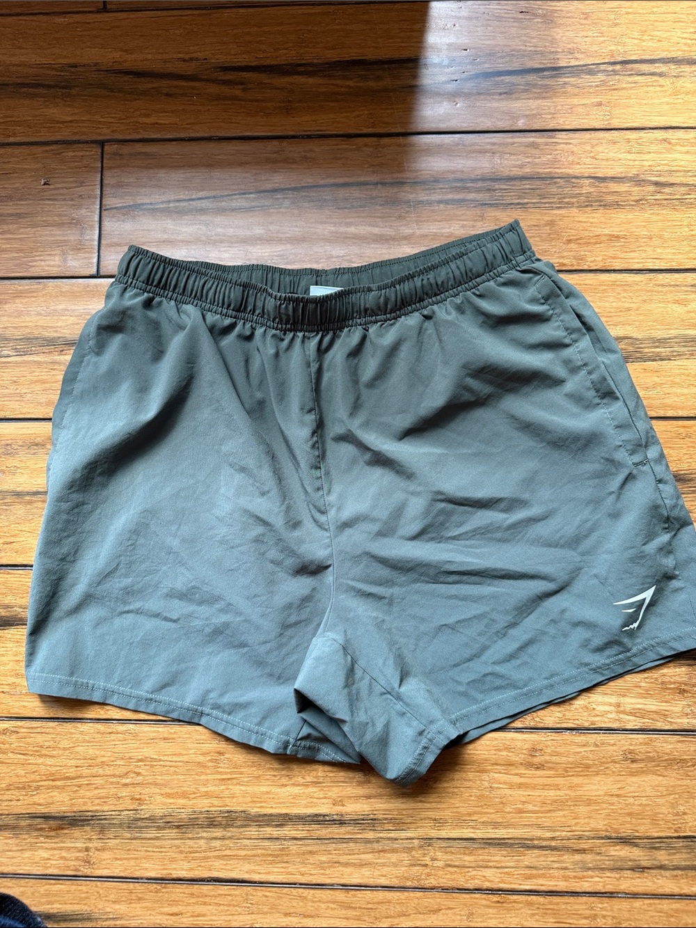Gymshark Women’s Olive Workout Shorts Size Large
